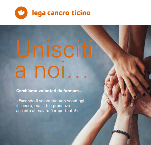 La Lega cancro Ticino cerca volontari da formare!