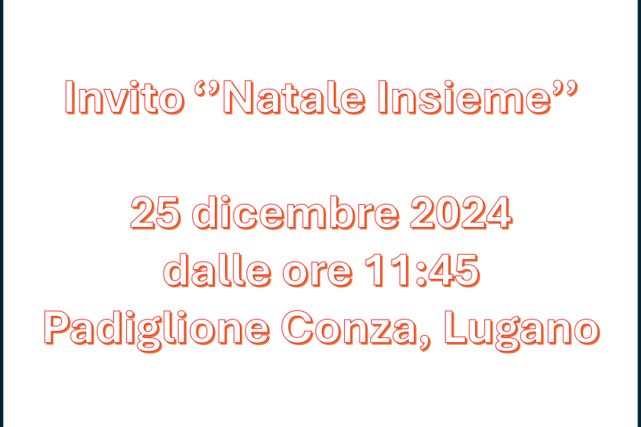 Invito “Natale insieme” – Associazione CondividiAMO