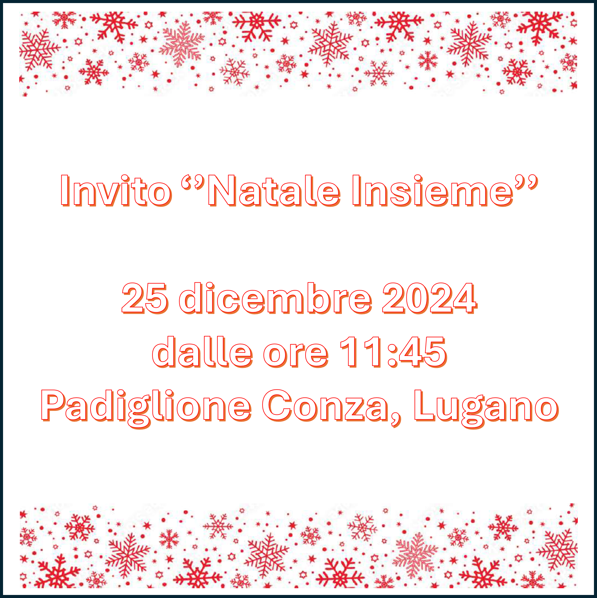 Invito “Natale insieme” – Associazione CondividiAMO