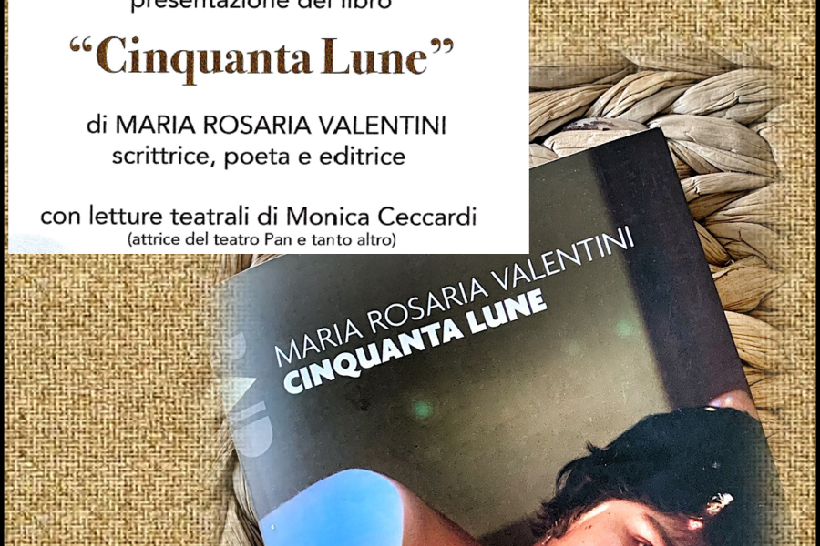 Il Circolo Cultura Medio Vedeggio invita alla presentazione del libro “50 Lune”