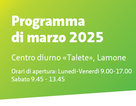 CDSA Lamone – Programma marzo 2025 + visita museo Augusta e caffè riparazione Lamone